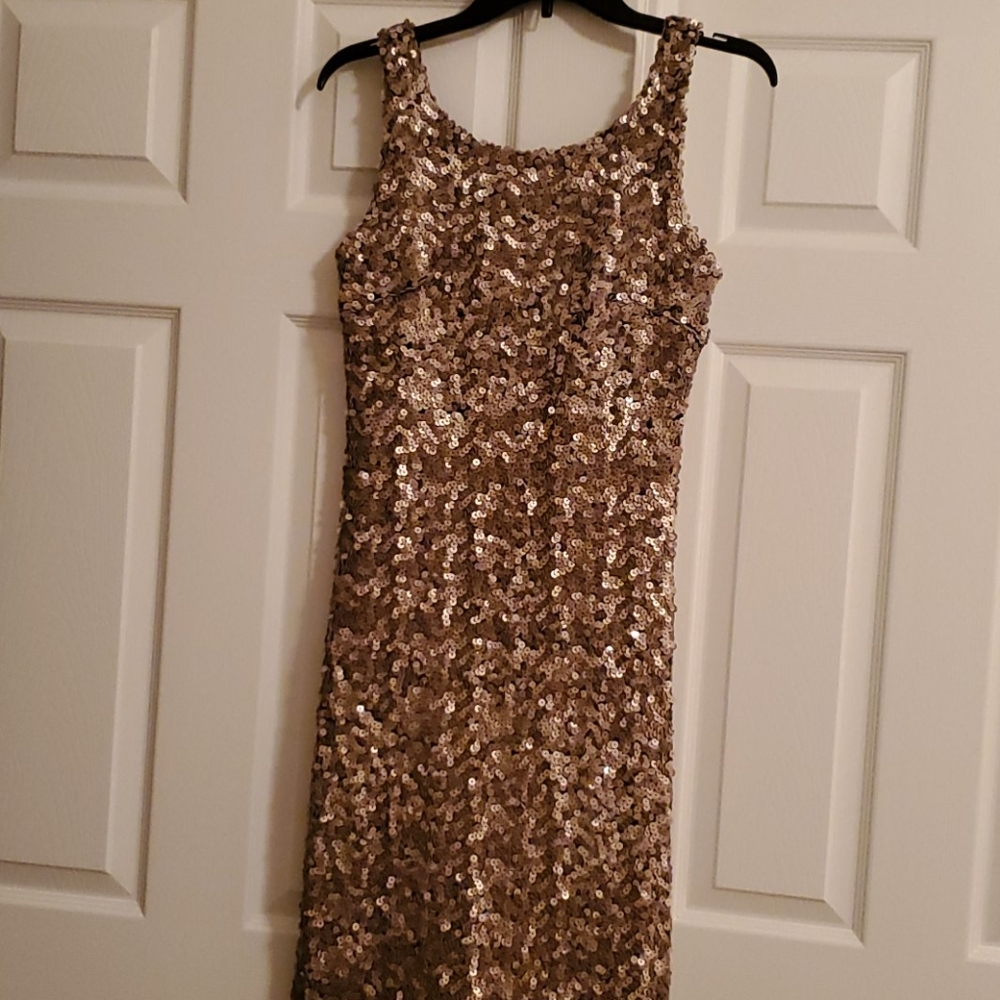 Soft sequence dress